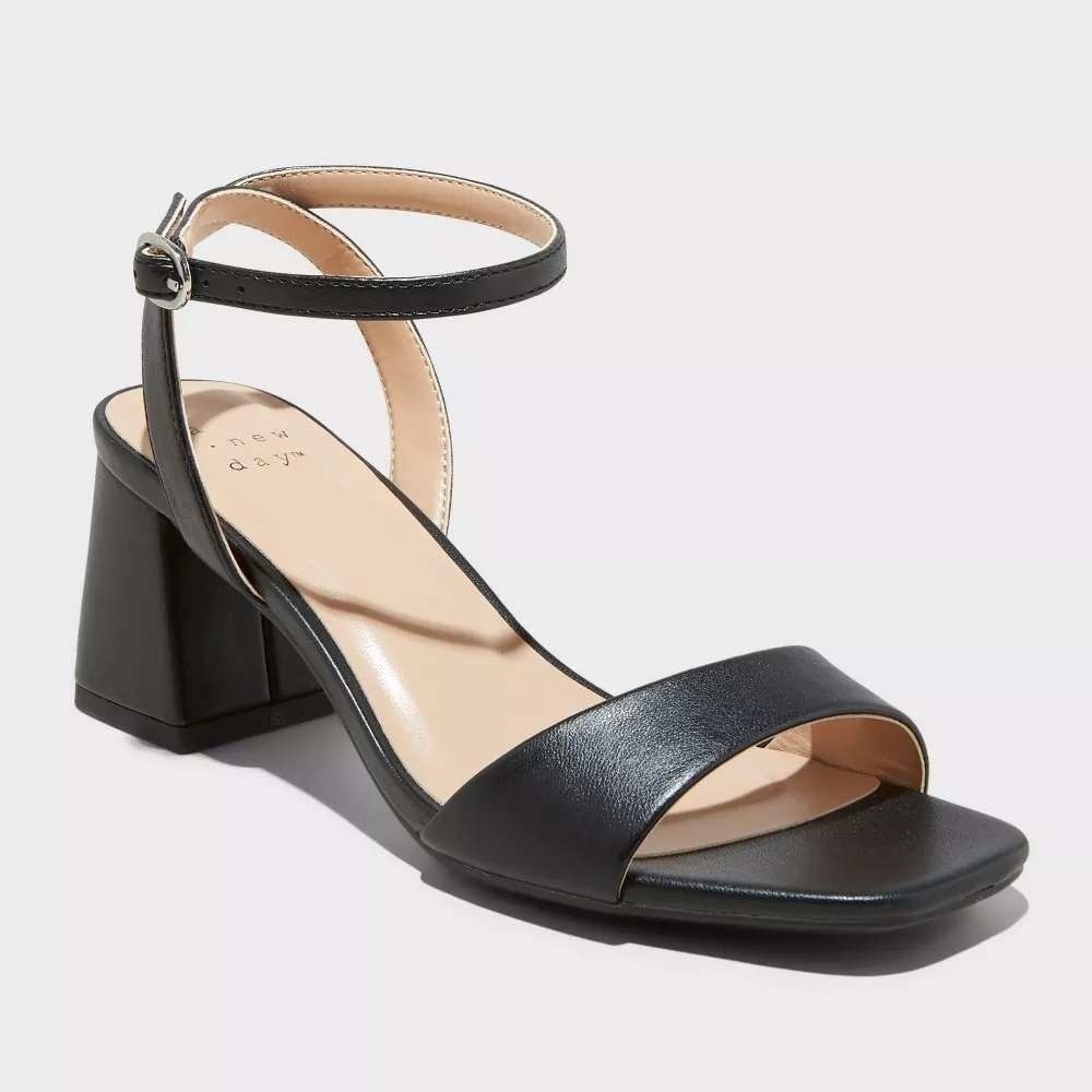 Women's Shannon Heels by A New Day Black Size 7 New With Tags